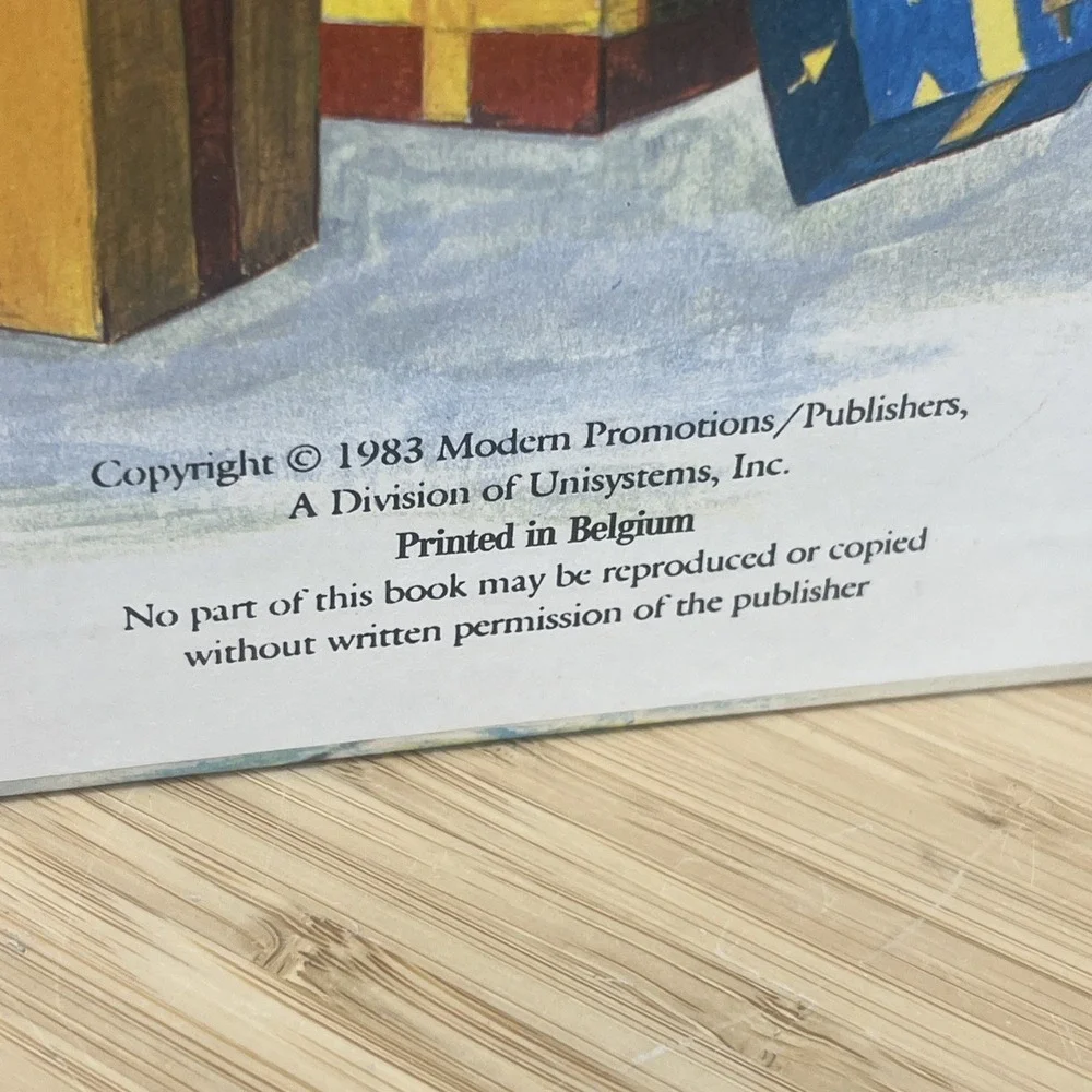 The Night Before Christmas -1983 - Illustrated Hardcover, Belgium First Printing